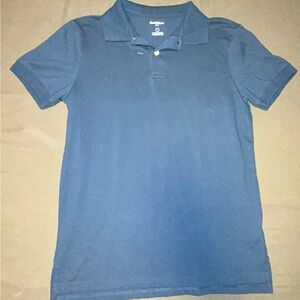 Goodfellow & Co Blue Polo Shirt Classic Knit Design